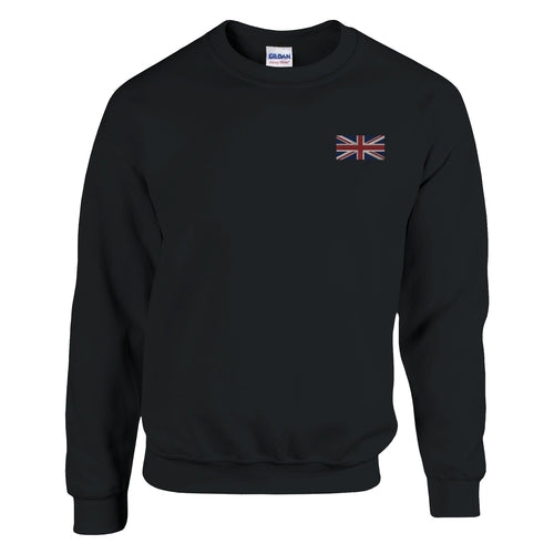 Sweat-shirt Drapeau du Royaume-Uni en broderie