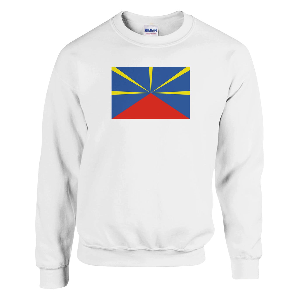 Sweat-shirt Drapeau de La Réunion