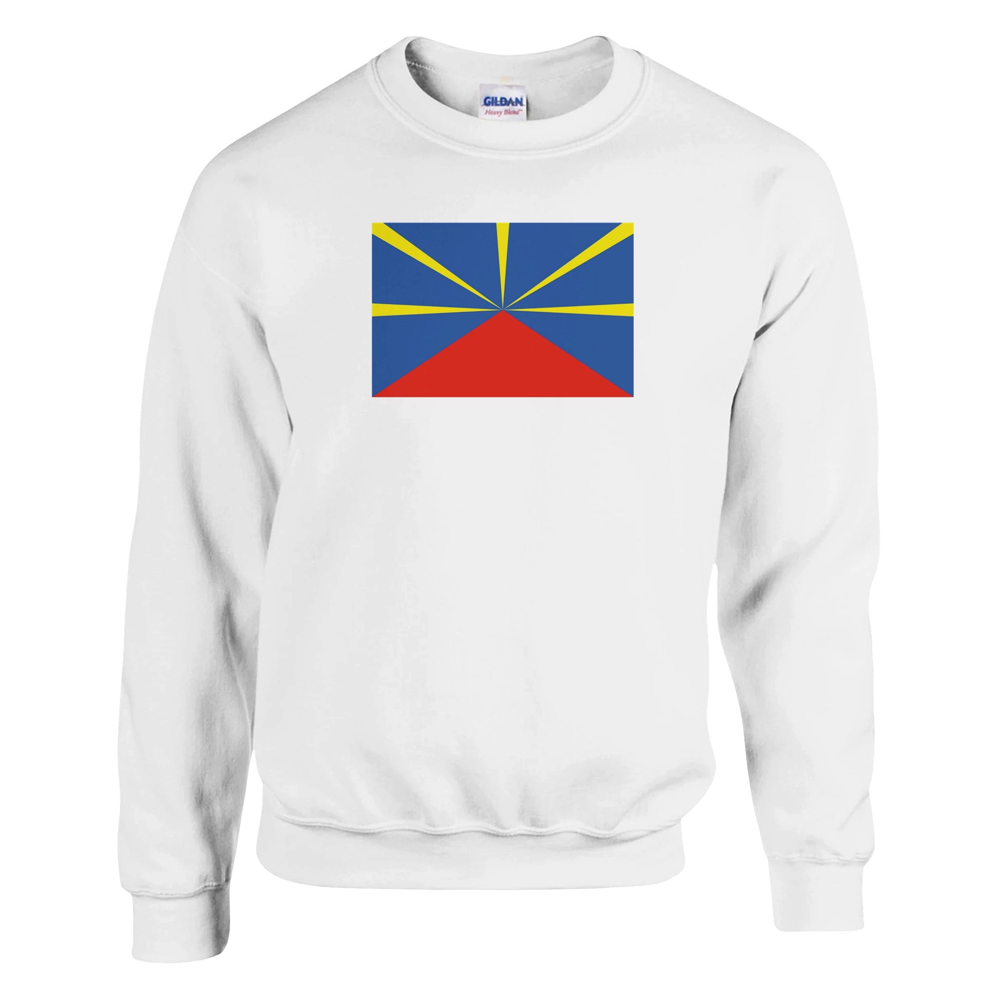 Sweat-shirt Drapeau de La Réunion