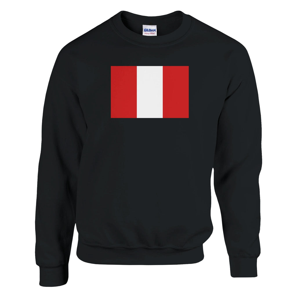 Sweat-shirt Drapeau du Pérou