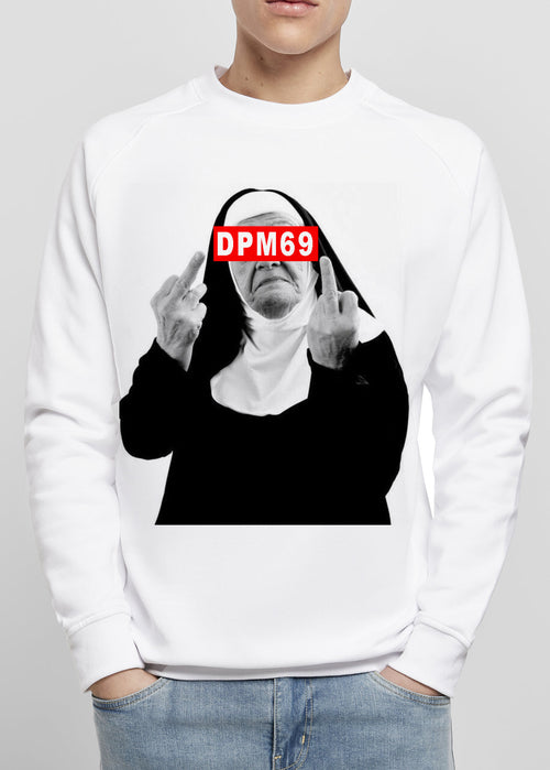 Men's sweatshirt design Unlike Others Fck black
