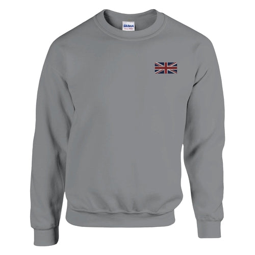 Sweat-shirt Drapeau du Royaume-Uni en broderie