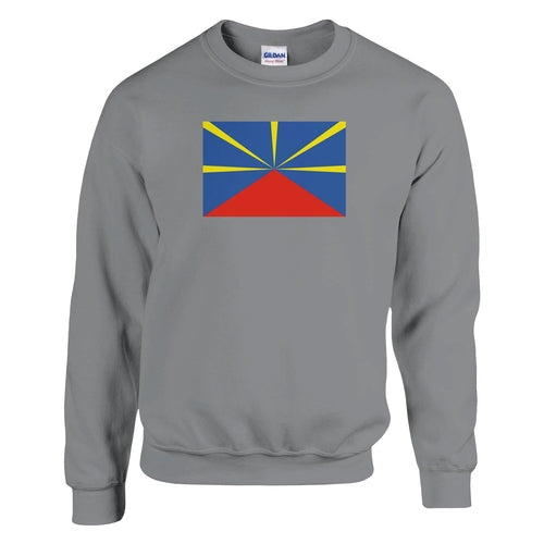 Sweat-shirt Drapeau de La Réunion