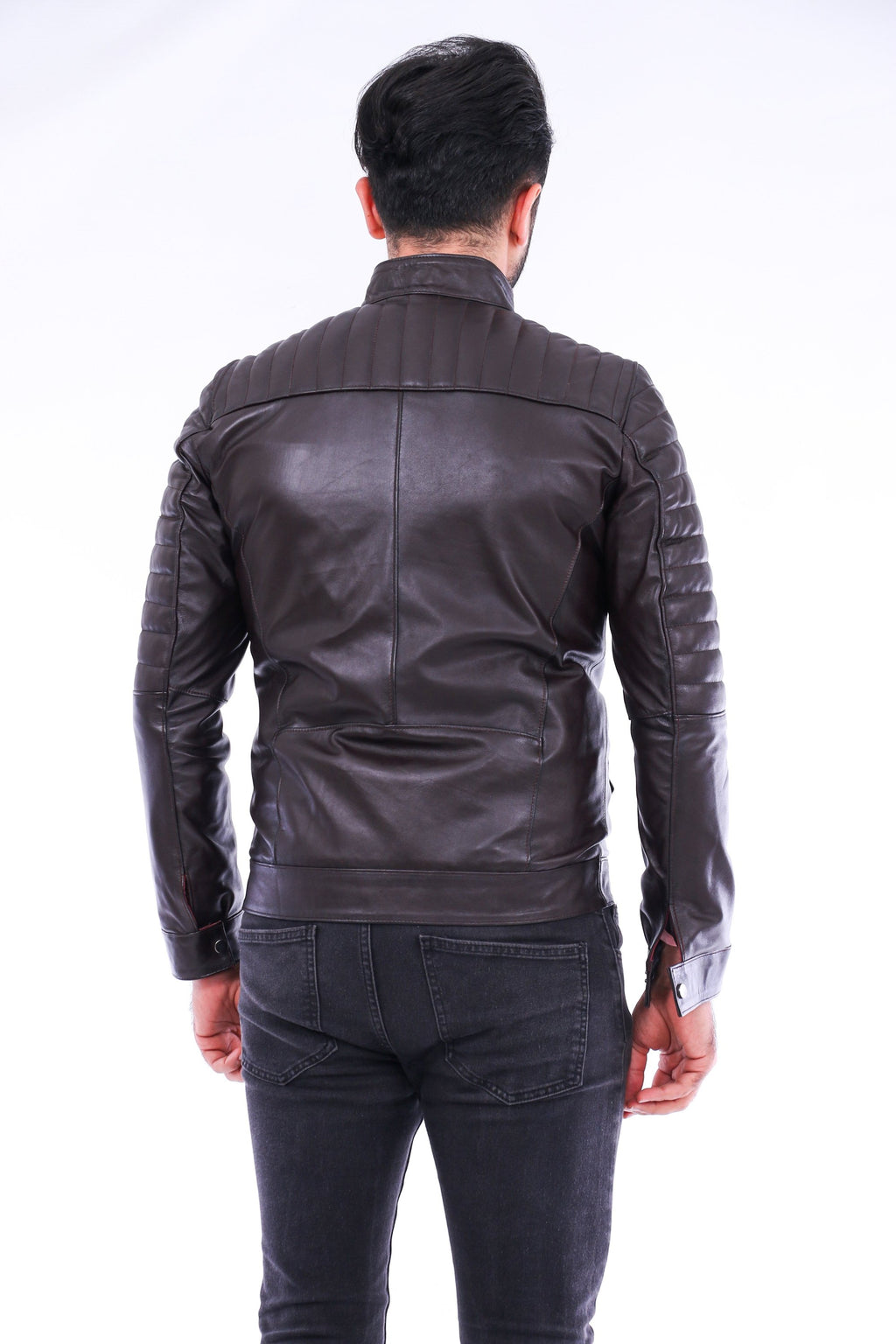 Bussana Biker Leather Jacket
