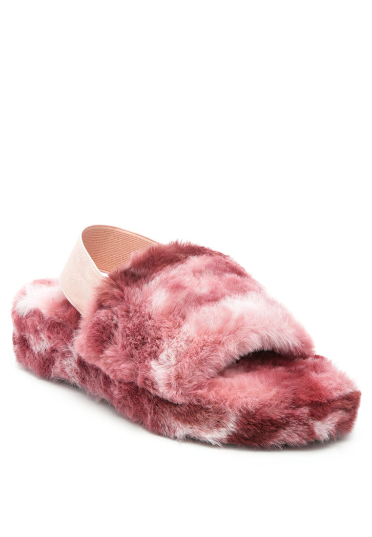 Jamun Slingback Platform Slides