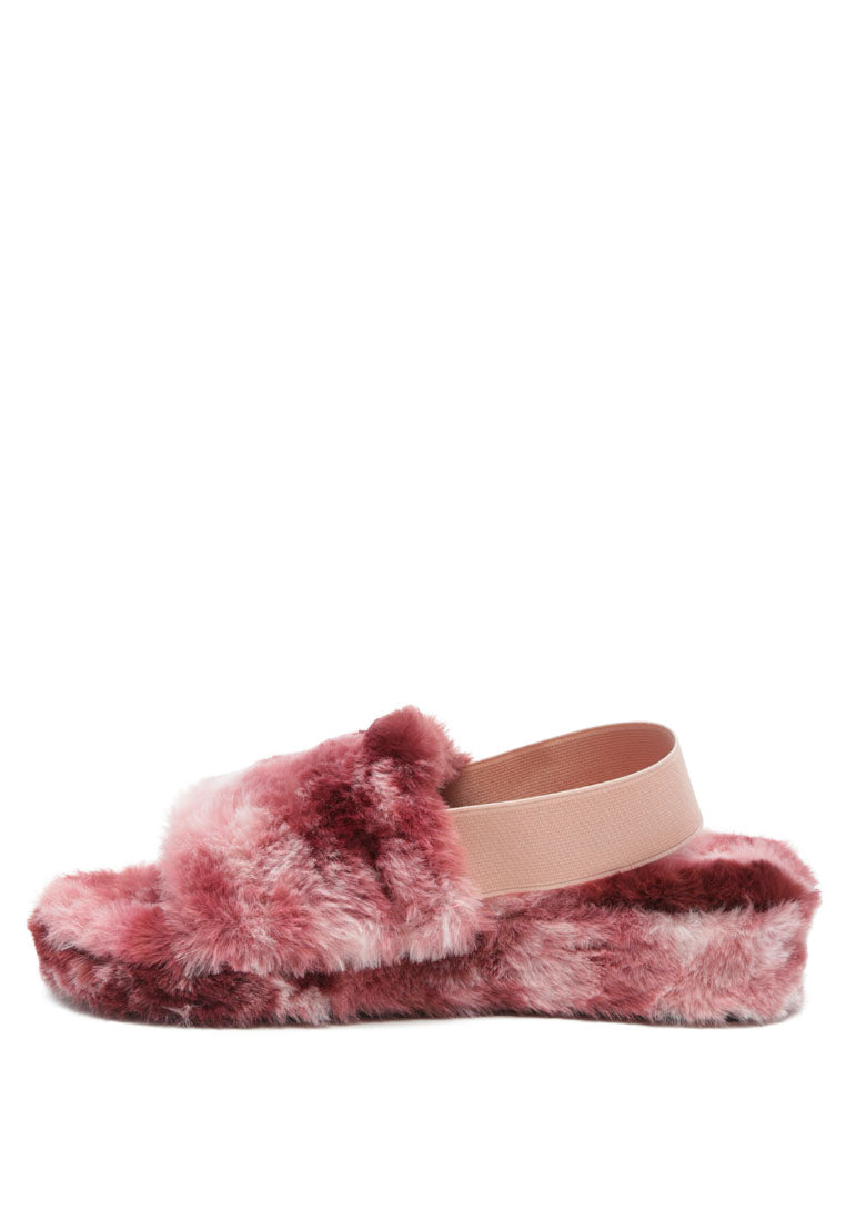 Jamun Slingback Platform Slides