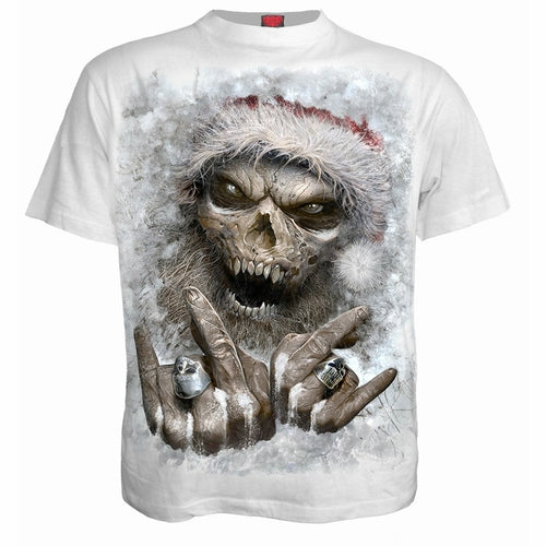 ROCK SANTA - T-Shirt White