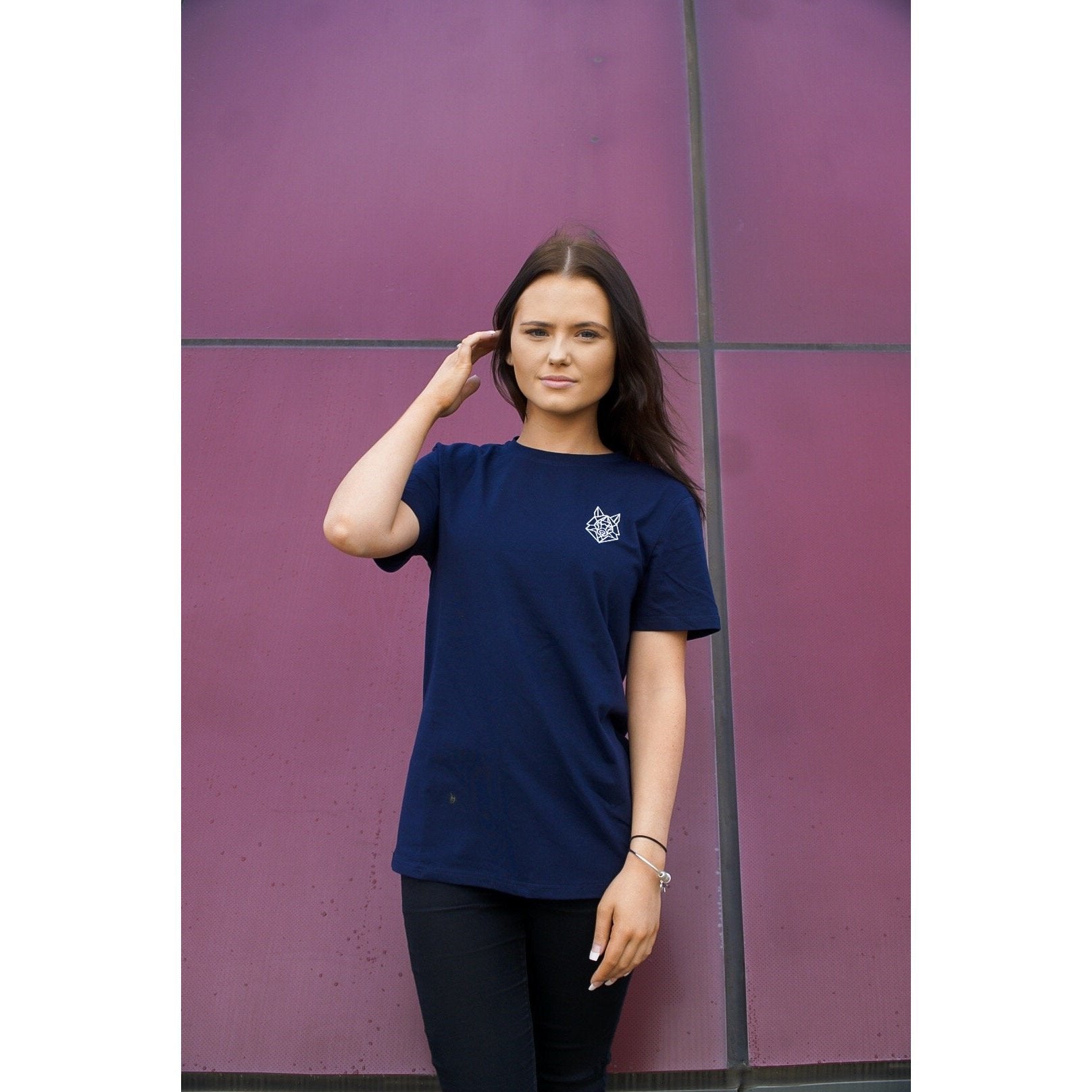 Signature Logo Navy T-shirt