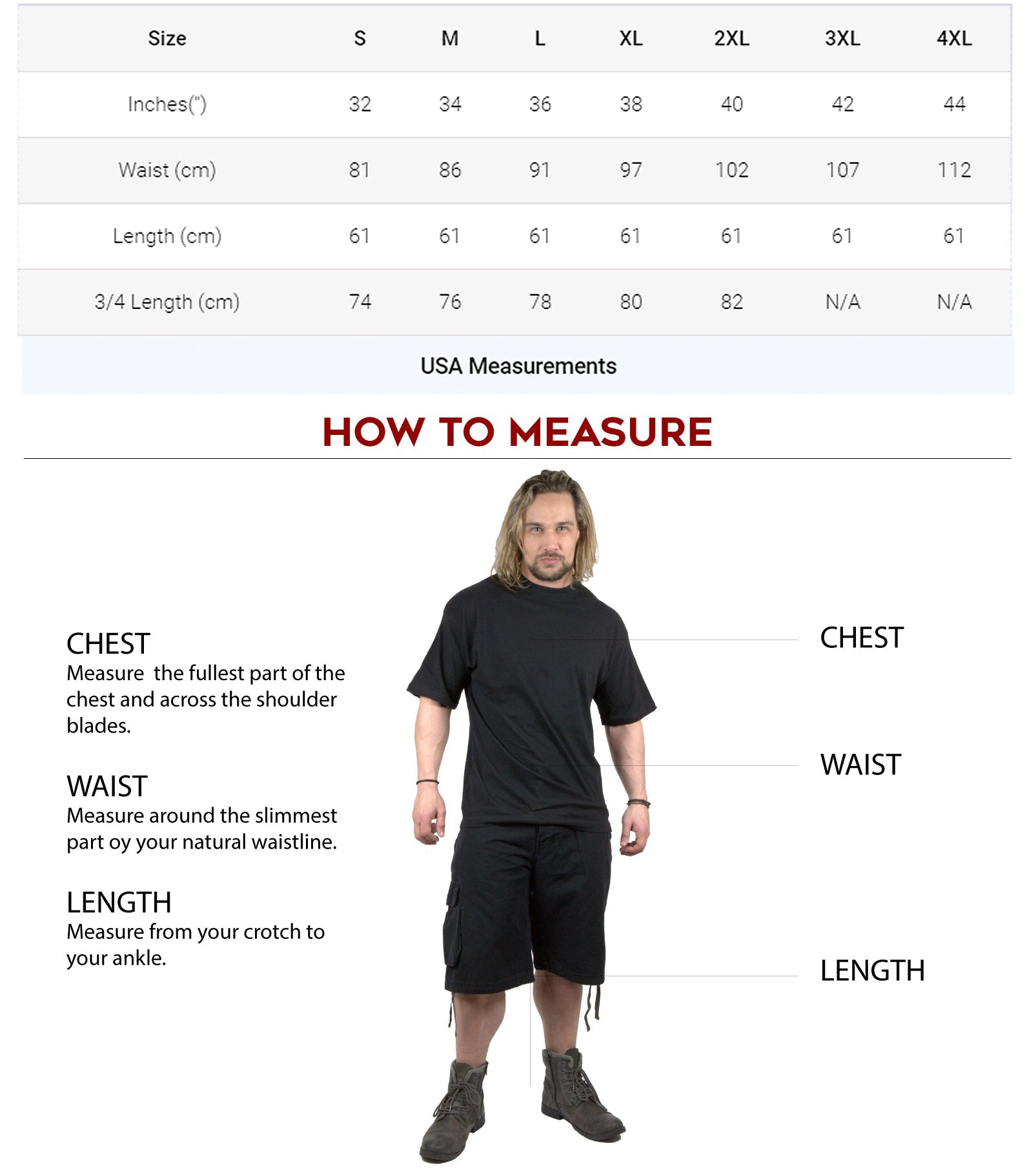 NEVER TOO LOUD - Vintage Cargo Shorts Black