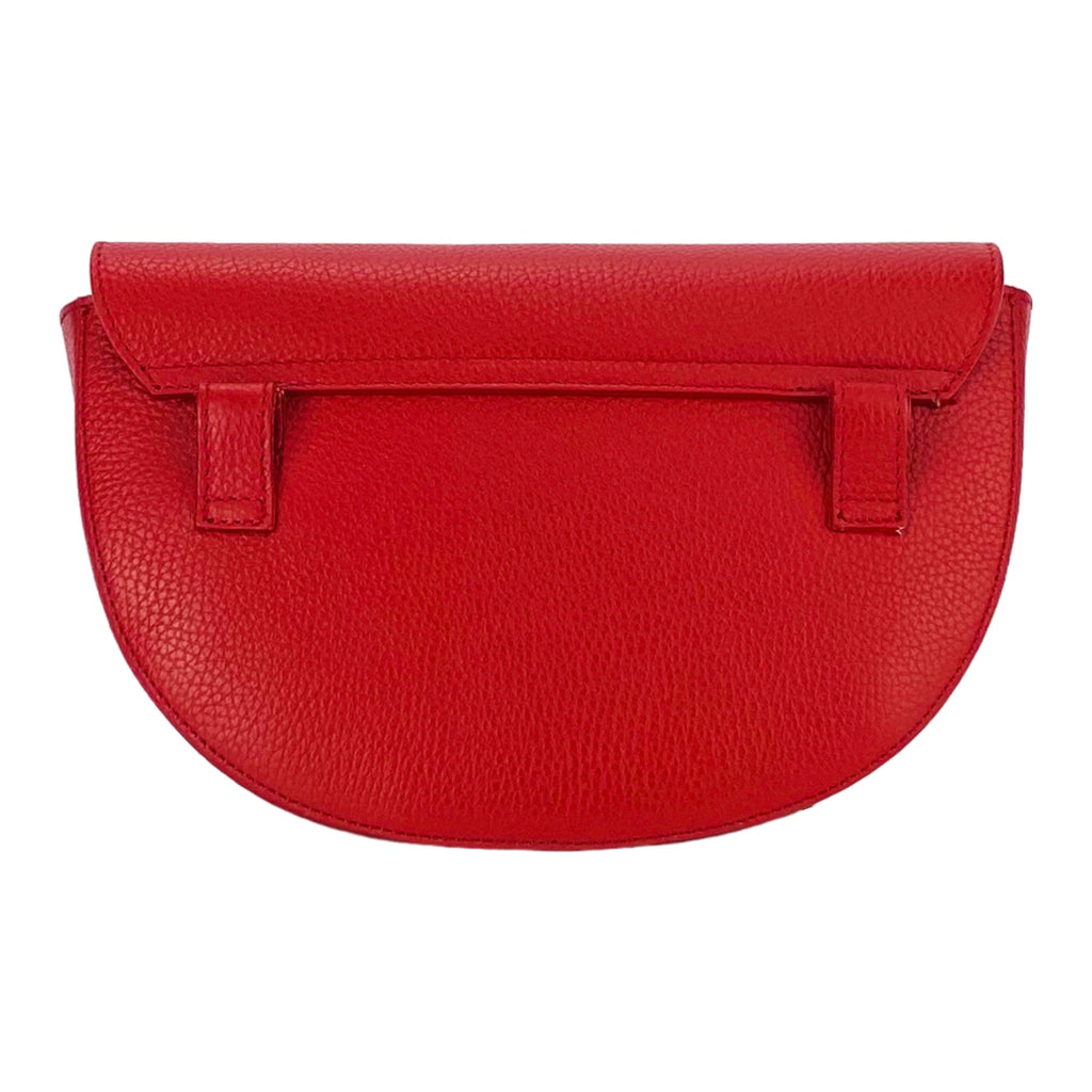 RB1027V | Borsa Donna a Bandoliera stondata in Vera Pelle Made in