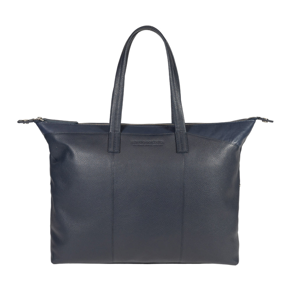 RB2004D | Borsa Shopping Trasformabile in Bauletto in Vera Pelle pieno