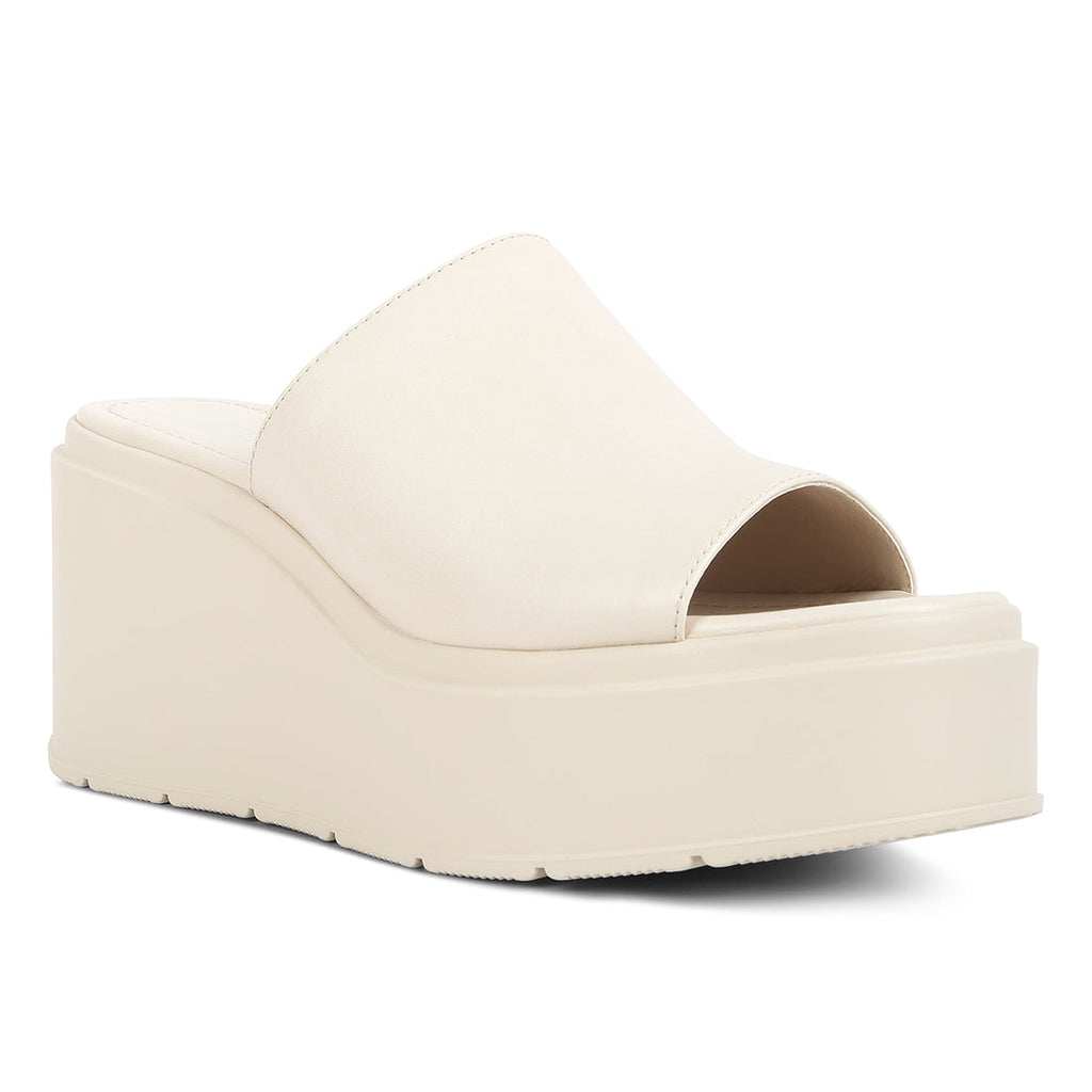 Chunky Slip On Platforms by RUW