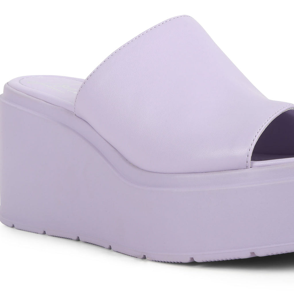Chunky Slip On Platforms by RUW