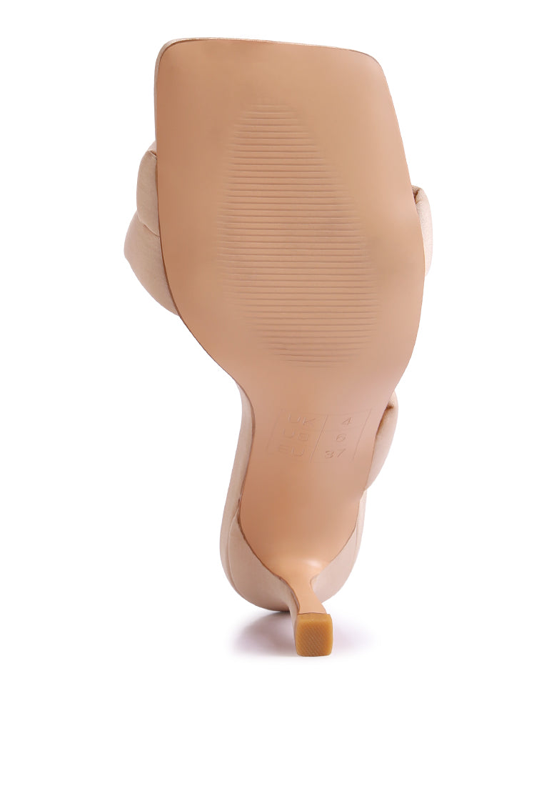 Spice Up Dual Strap Heel Sandals