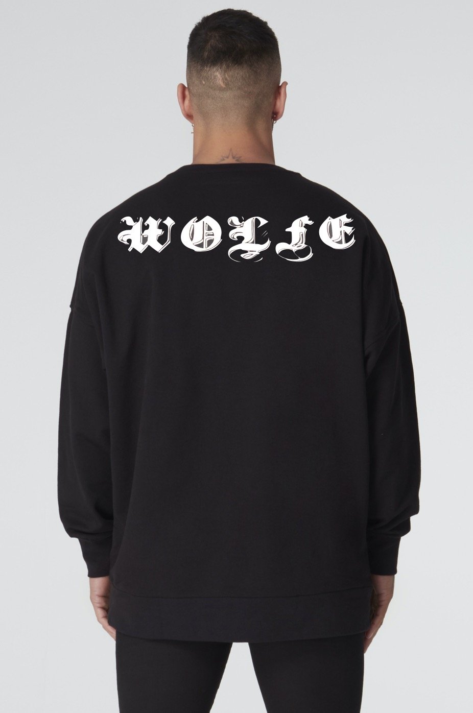 Gothic Knight Black Sweatshirt