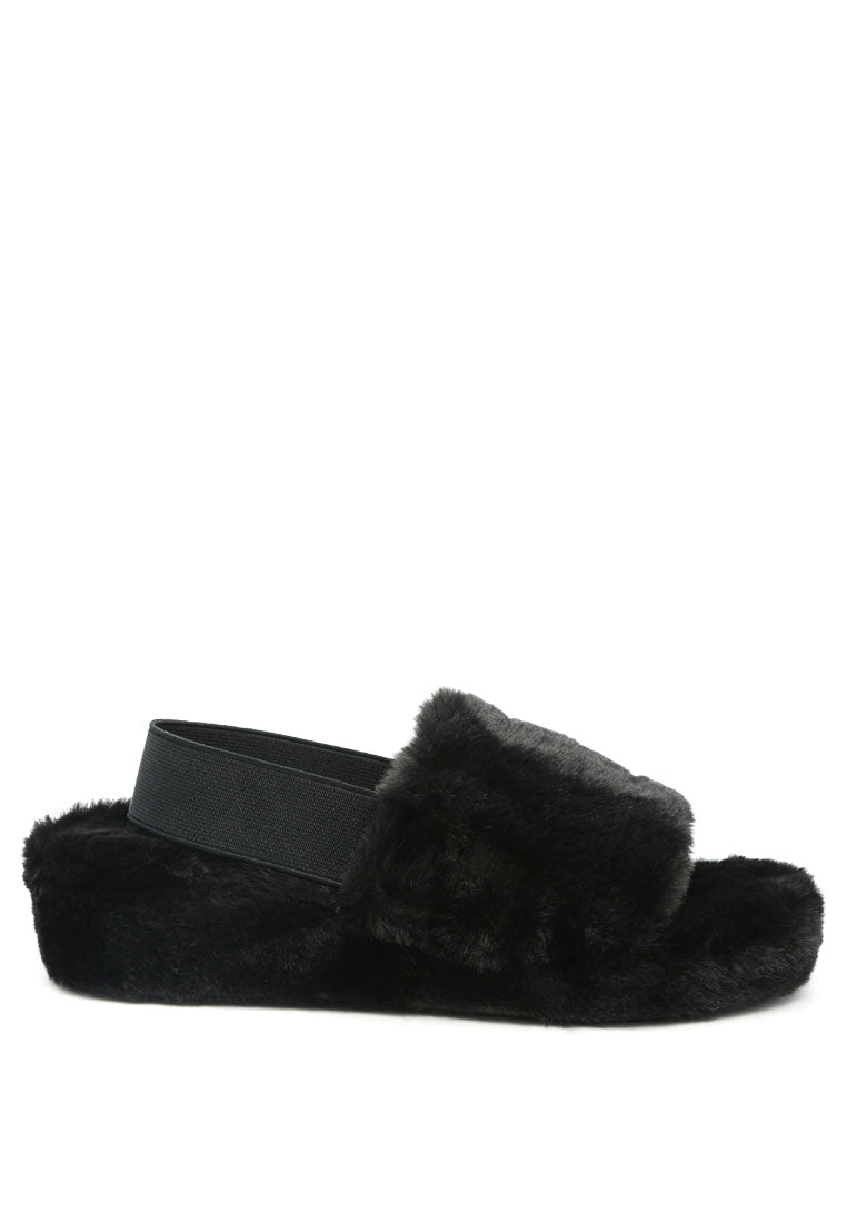 Jamun Slingback Platform Slides