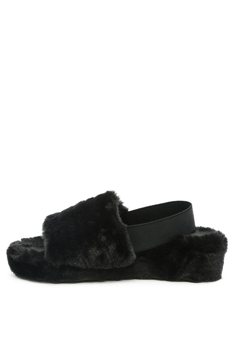 Jamun Slingback Platform Slides