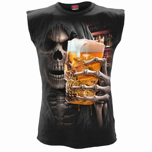 LIVE LOUD - Sleeveless T-Shirt Black