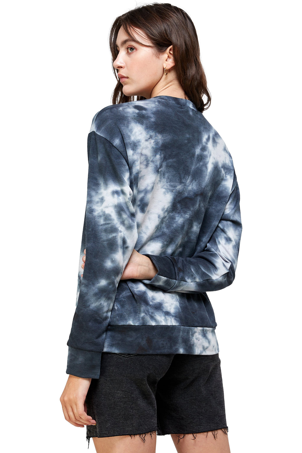 French Terry Tie Dye Screen Printed Sweatshirts