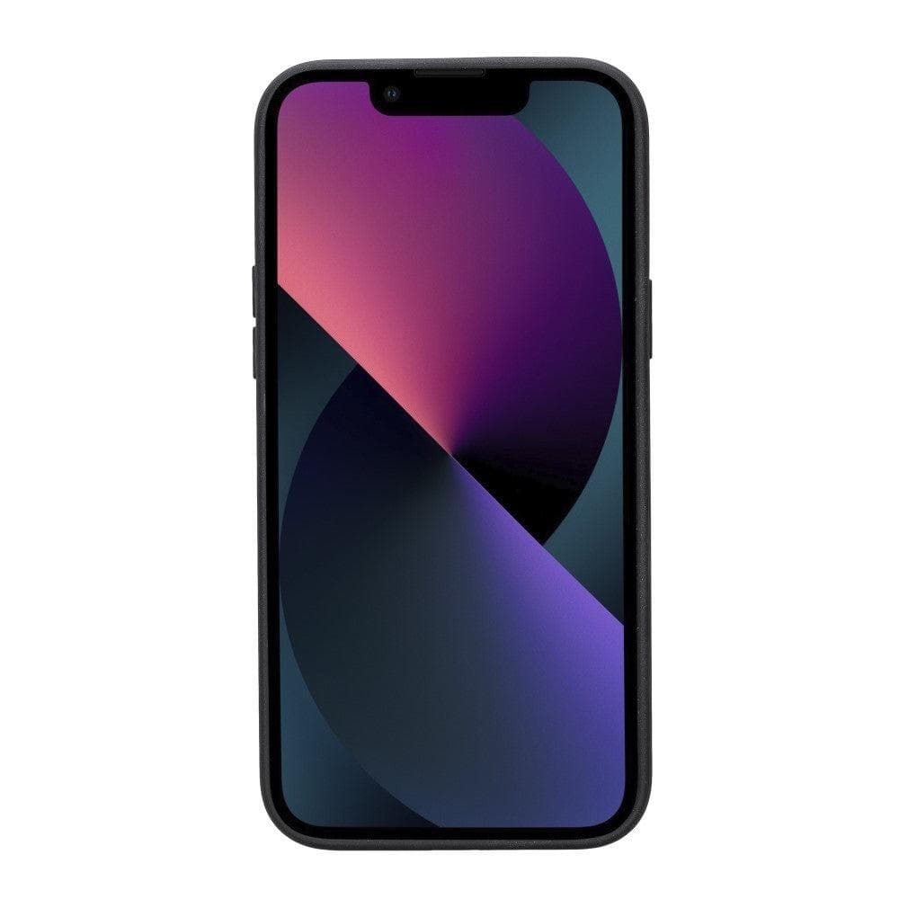 Flexible Leather Back Cover with CardHolder for iPhone 14 Series