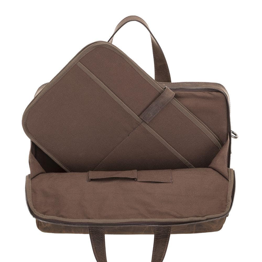 Thasos Leather Laptop Bag