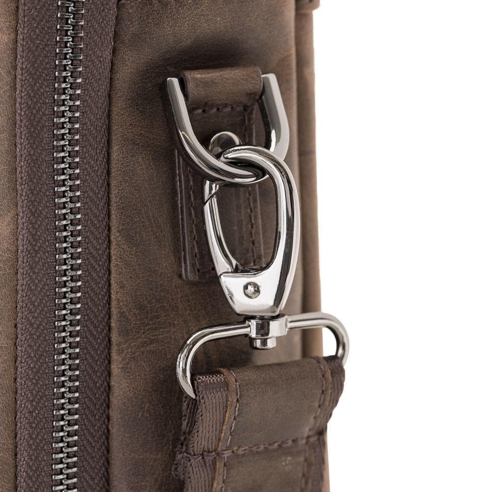 Thasos Leather Laptop Bag