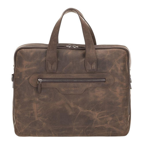 Thasos Leather Laptop Bag