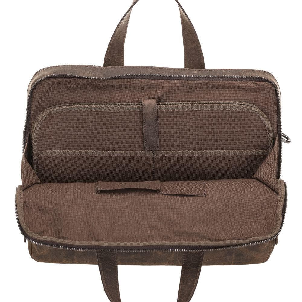 Thasos Leather Laptop Bag