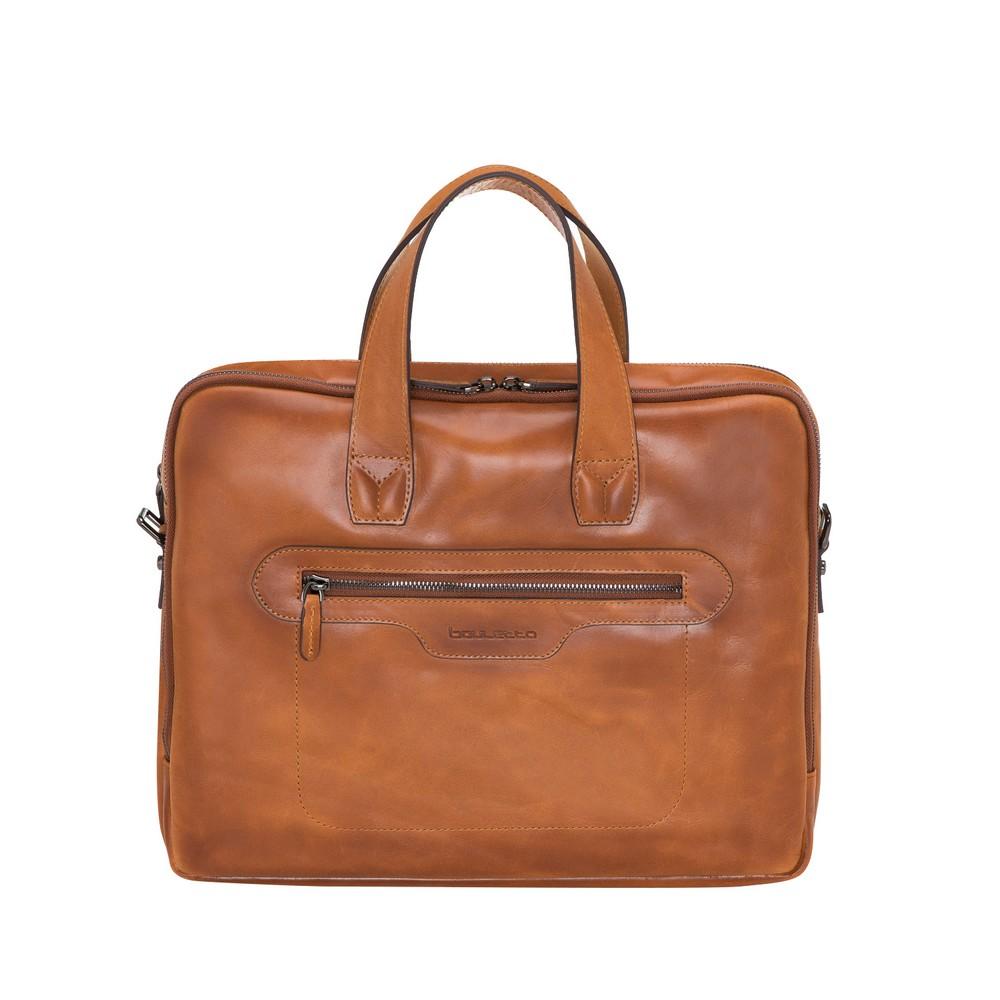 Thasos Leather Laptop Bag