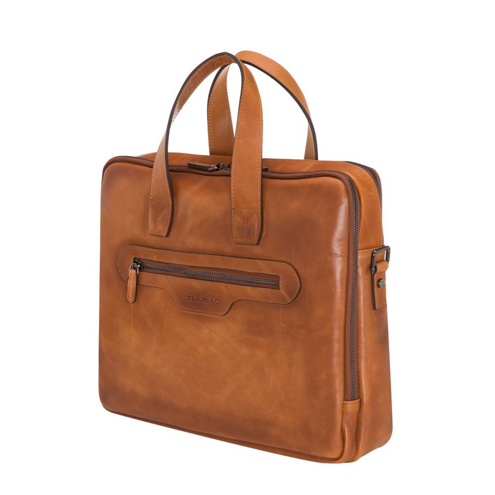 Thasos Leather Laptop Bag