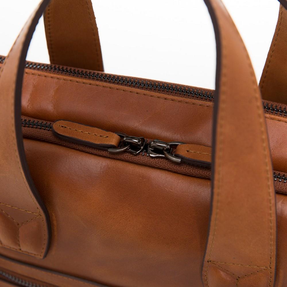 Thasos Leather Laptop Bag