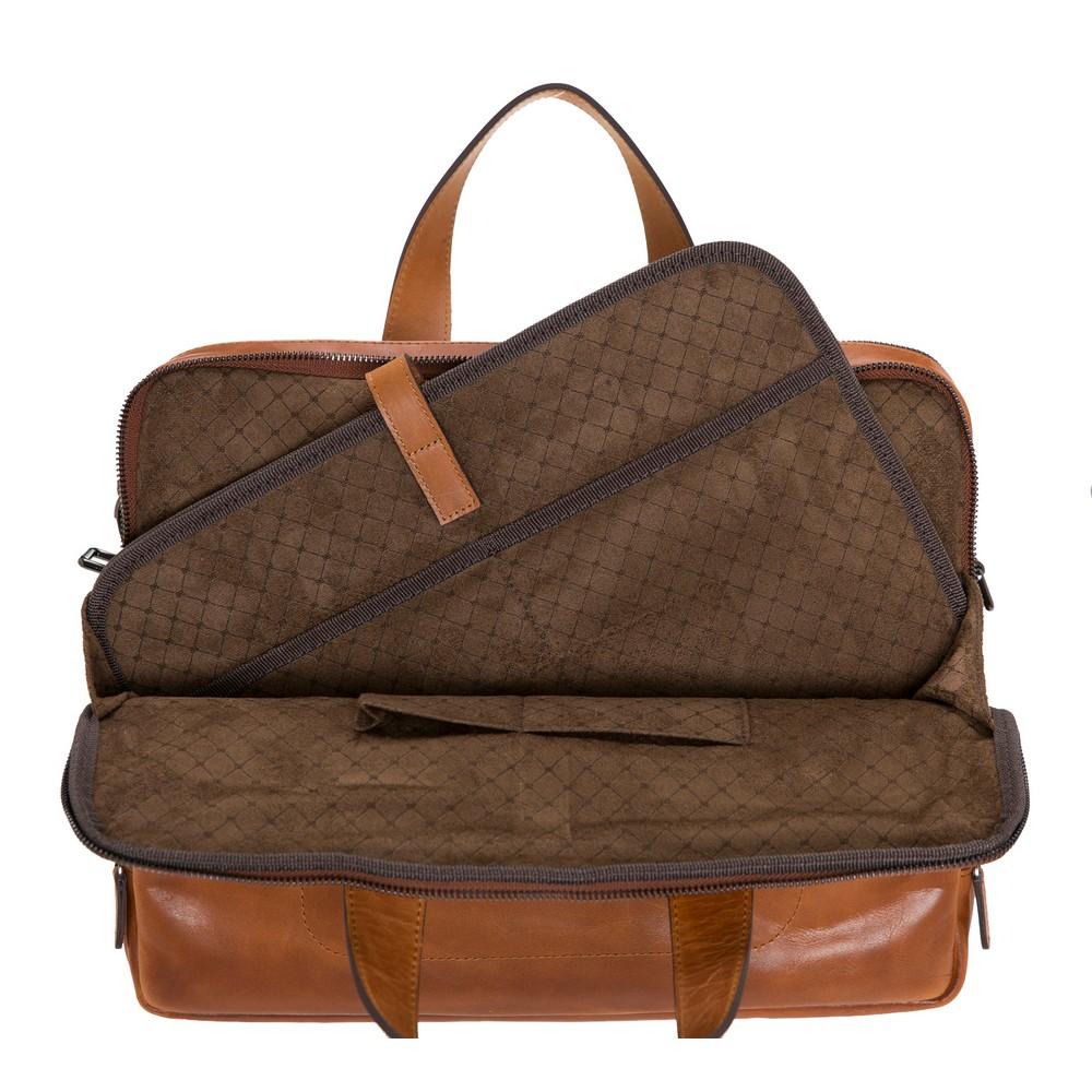 Thasos Leather Laptop Bag