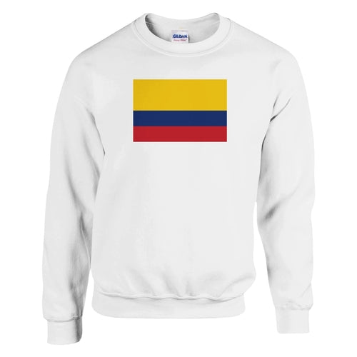 Sweat-shirt Drapeau de la Colombie