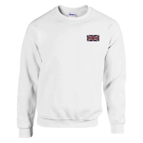 Sweat-shirt Drapeau du Royaume-Uni en broderie