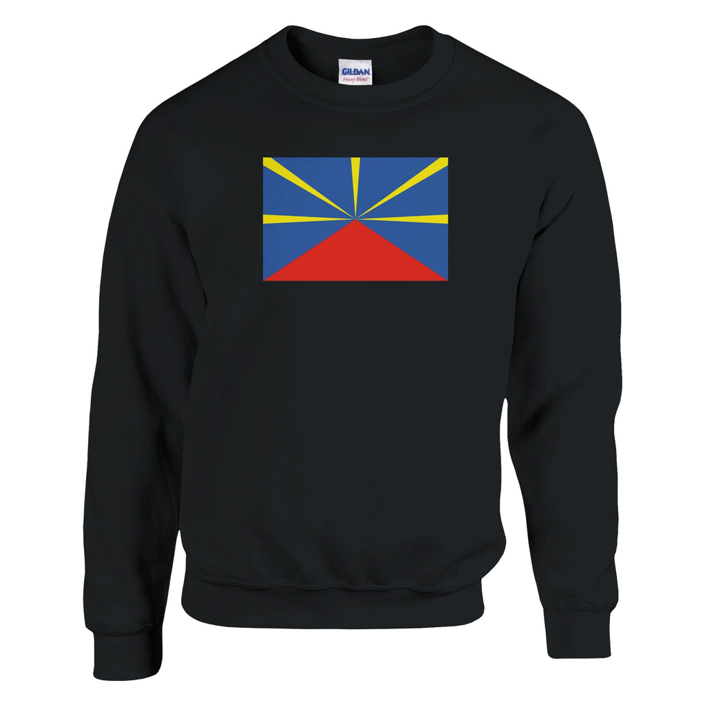 Sweat-shirt Drapeau de La Réunion