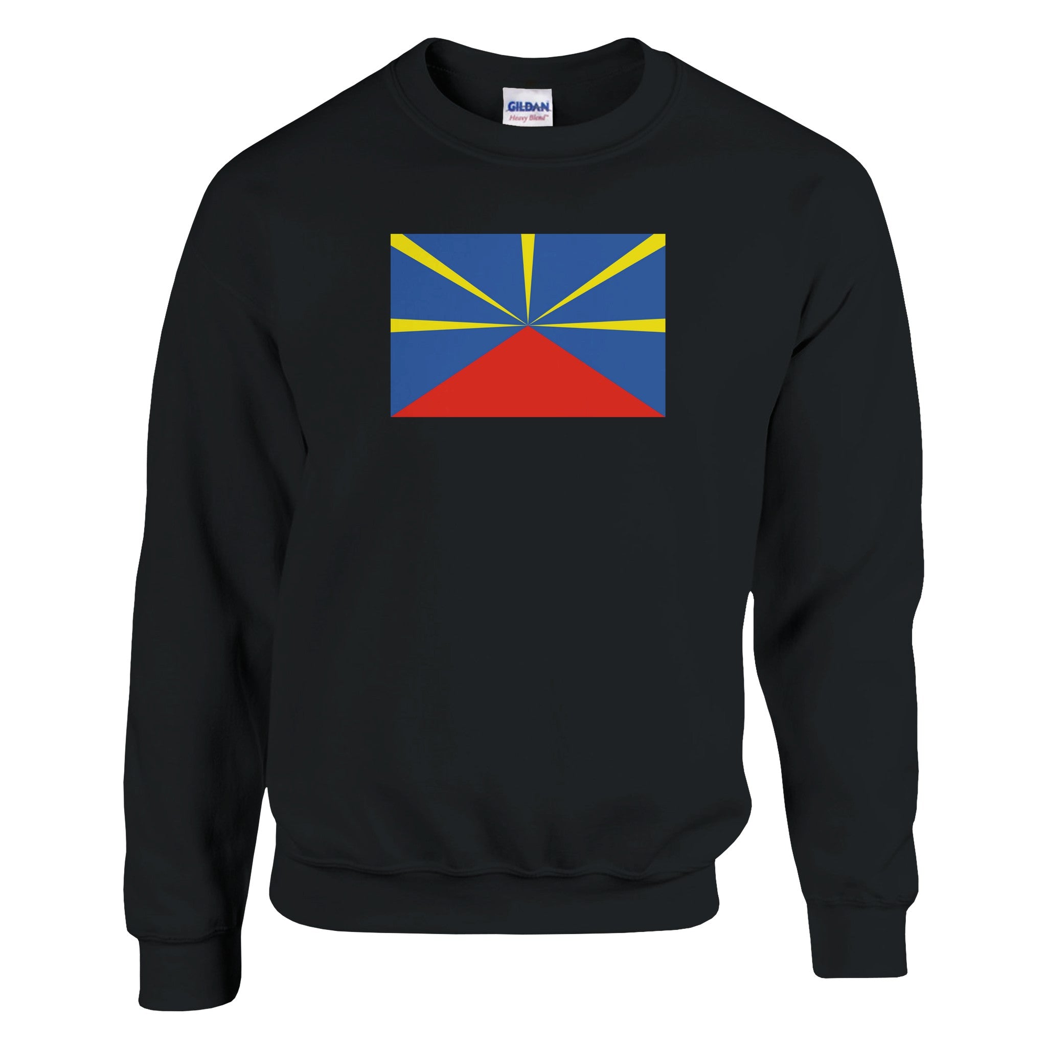 Sweat-shirt Drapeau de La Réunion