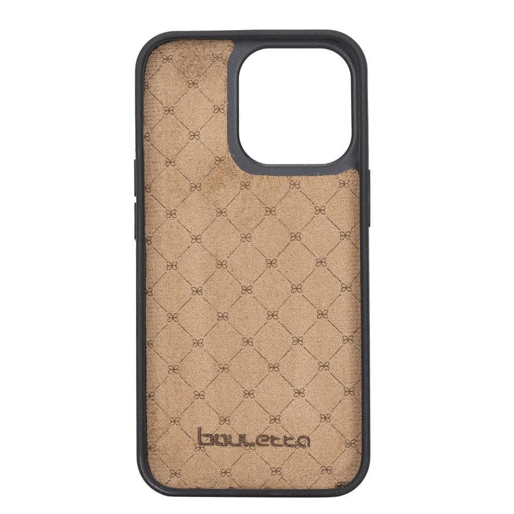 Flexible Leather Back Cover with CardHolder for iPhone 13 Series