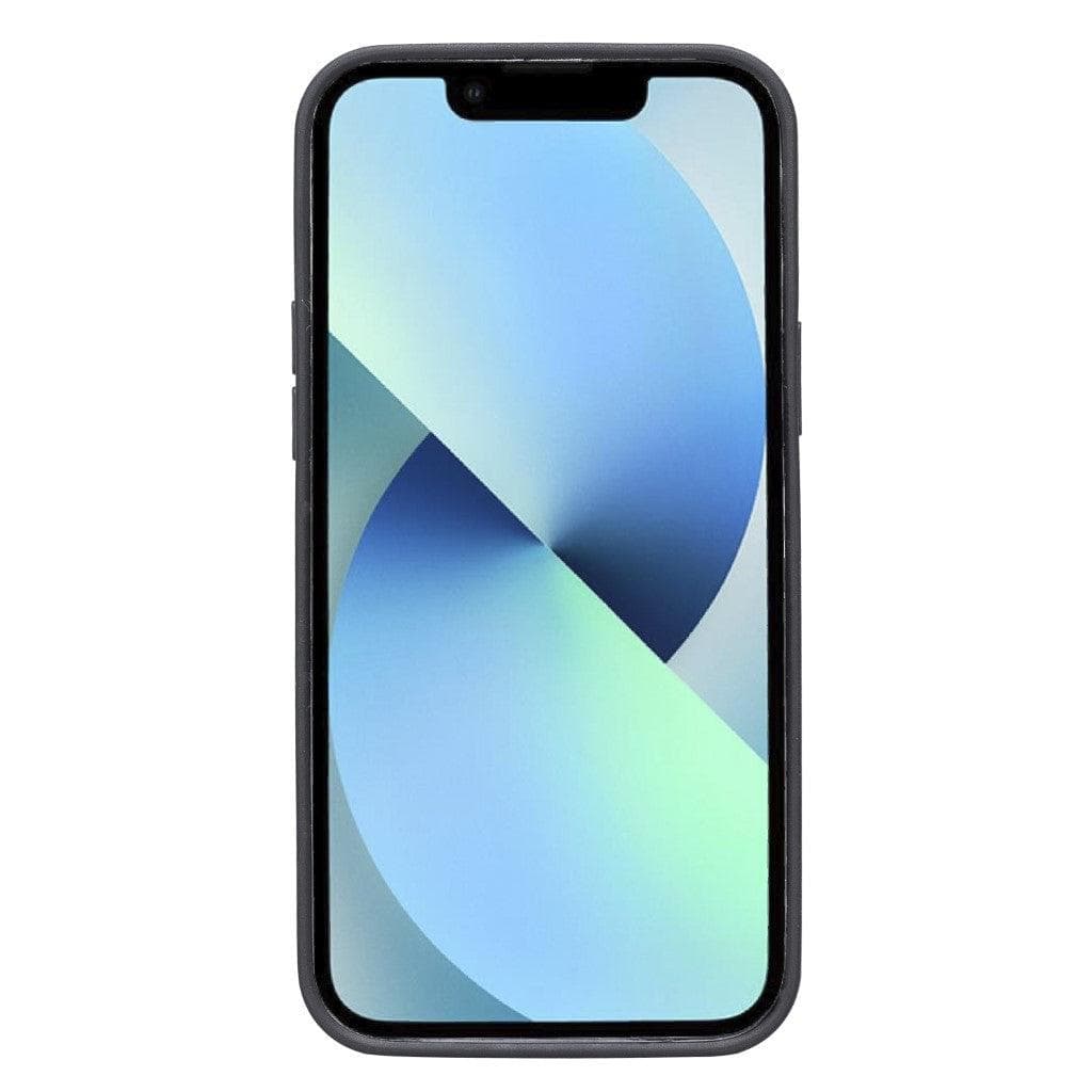 Flexible Leather Back Cover with CardHolder for iPhone 13 Series