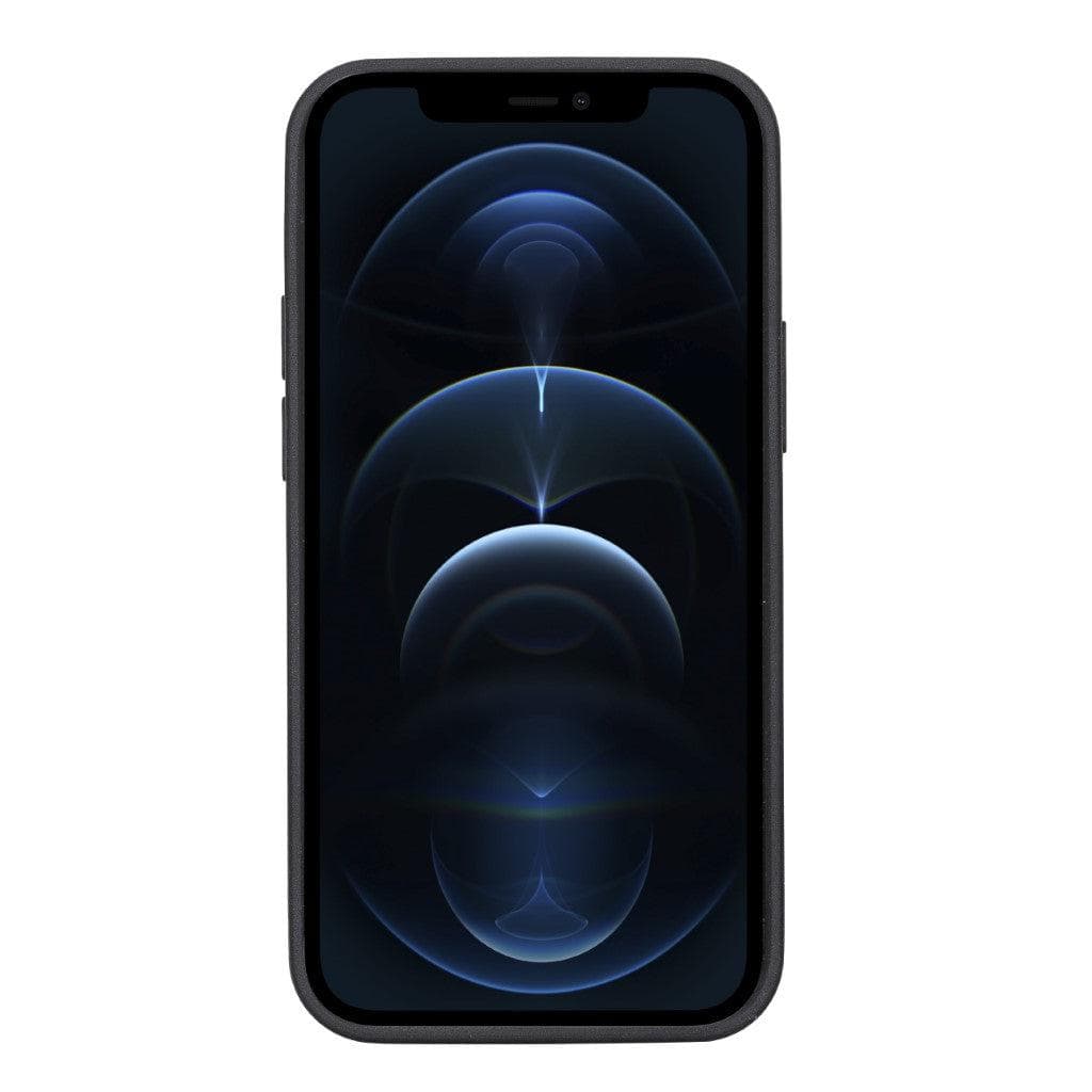 Flexible Leather Back Cover with CardHolder for iPhone 13 Series