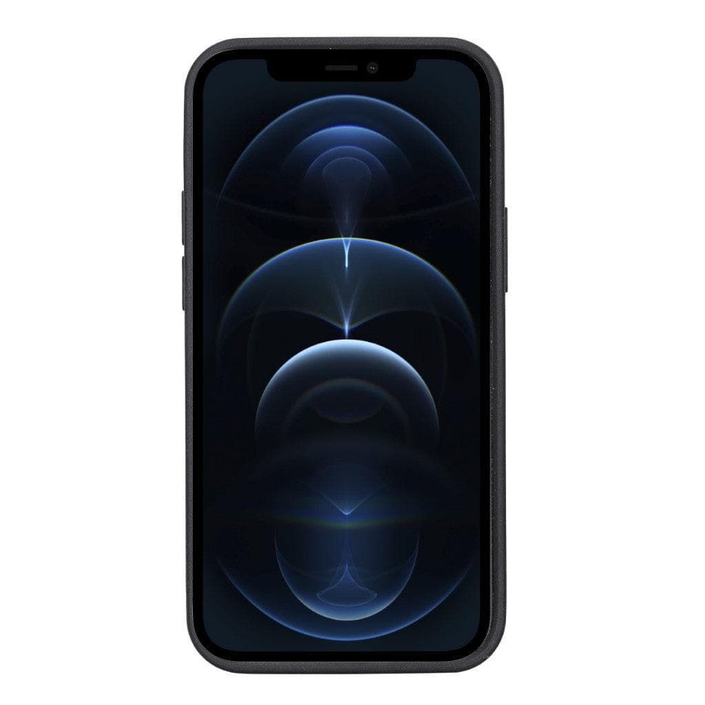 Flexible Leather Back Cover with CardHolder for iPhone 13 Series