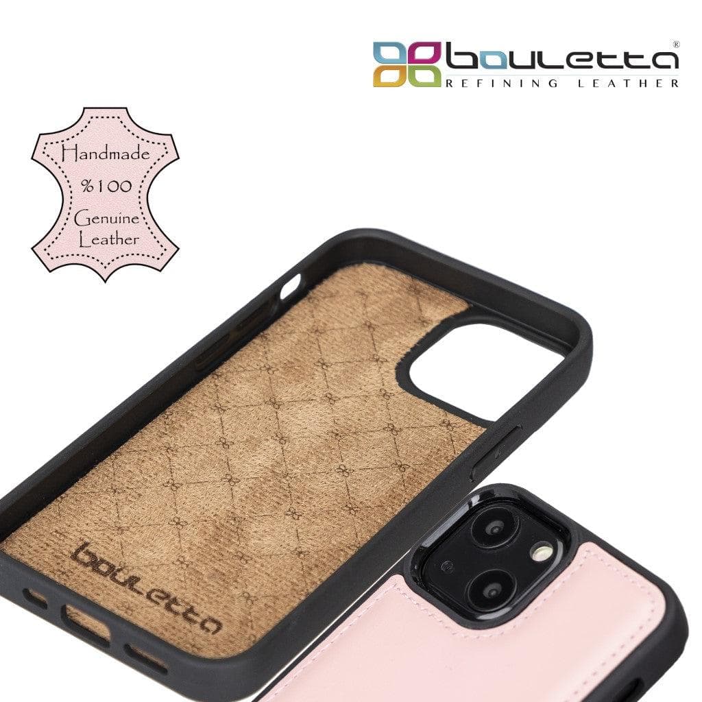 Flexible Leather Back Cover with CardHolder for iPhone 13 Series