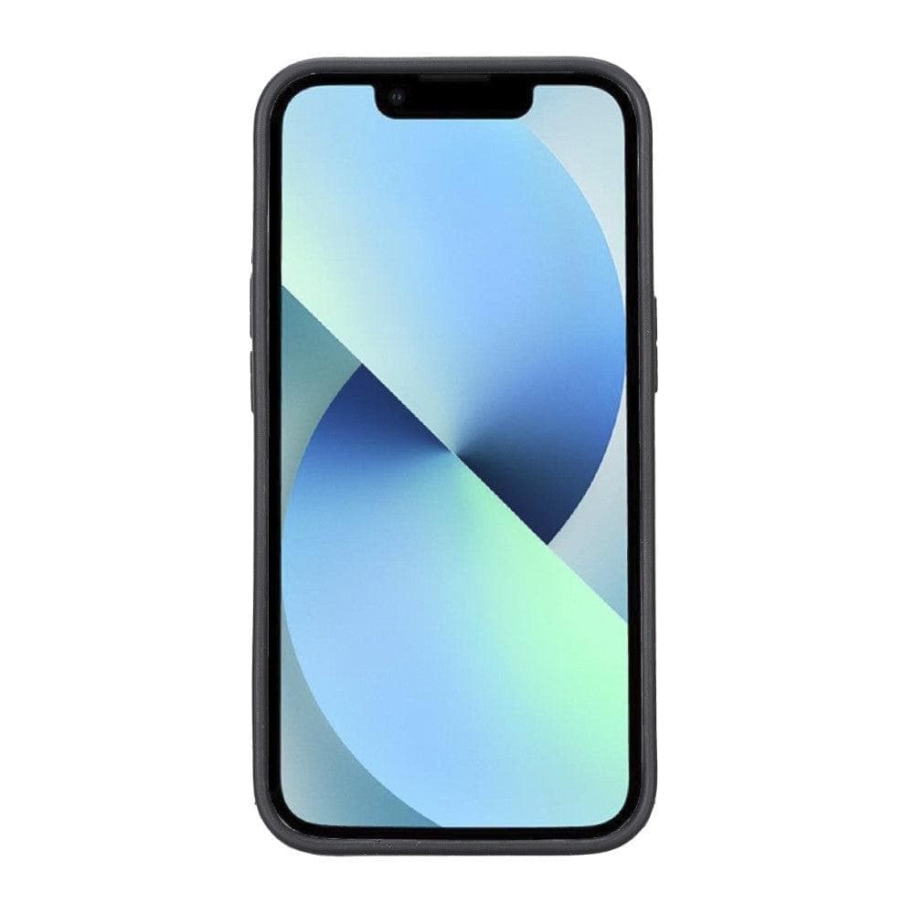 Flexible Leather Back Cover with CardHolder for iPhone 13 Series