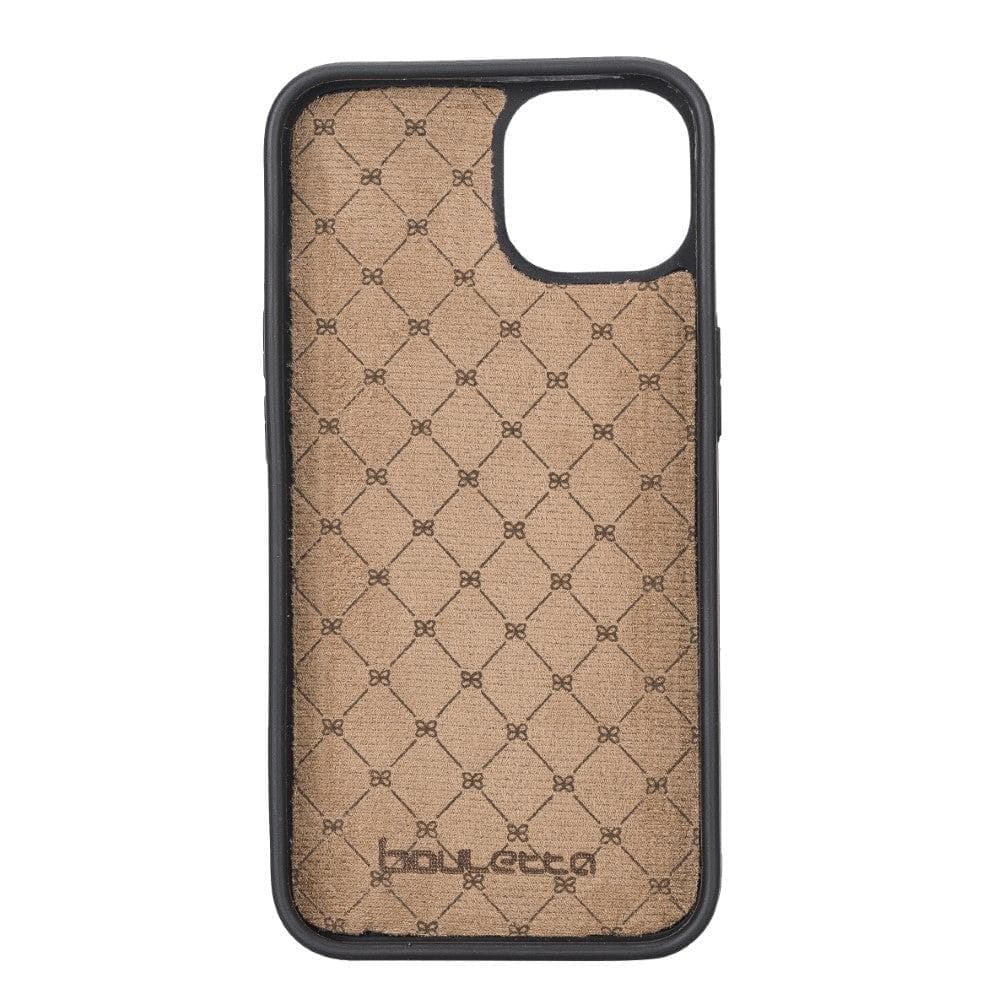 Flexible Leather Back Cover with CardHolder for iPhone 13 Series