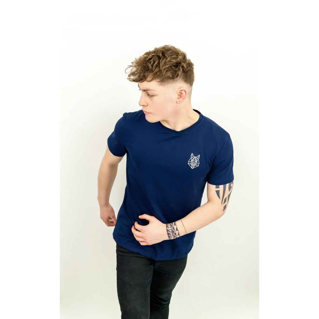 Signature Logo Navy T-shirt