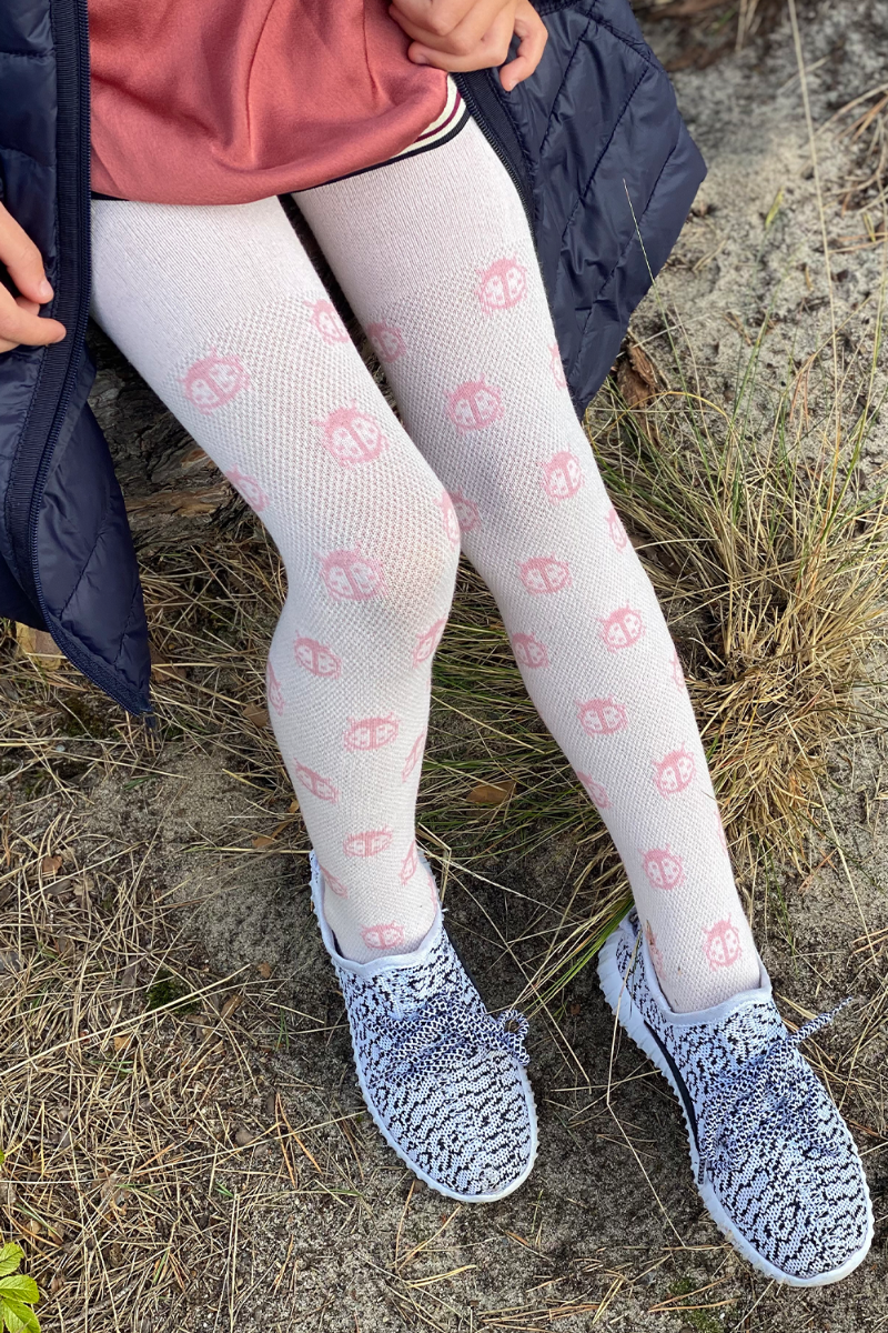 TRIINU white tights for kids