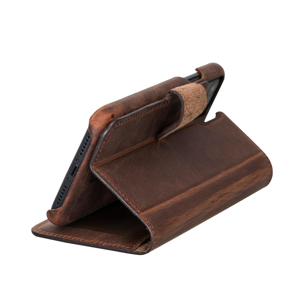 F360 Magnetic Detachable Leather Wallet Cases for Apple iPhone 12