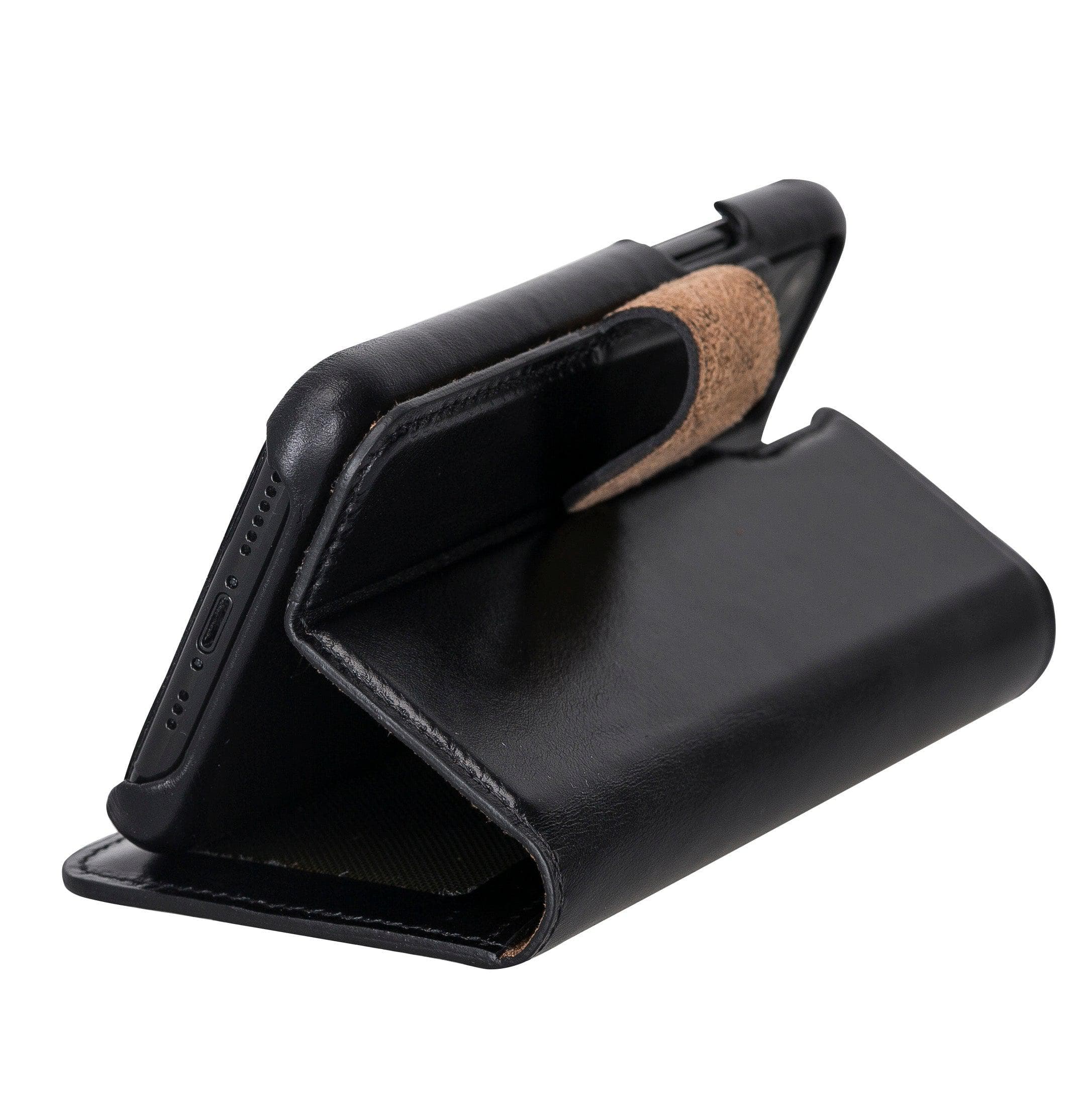 F360 Magnetic Detachable Leather Wallet Cases for Apple iPhone 12