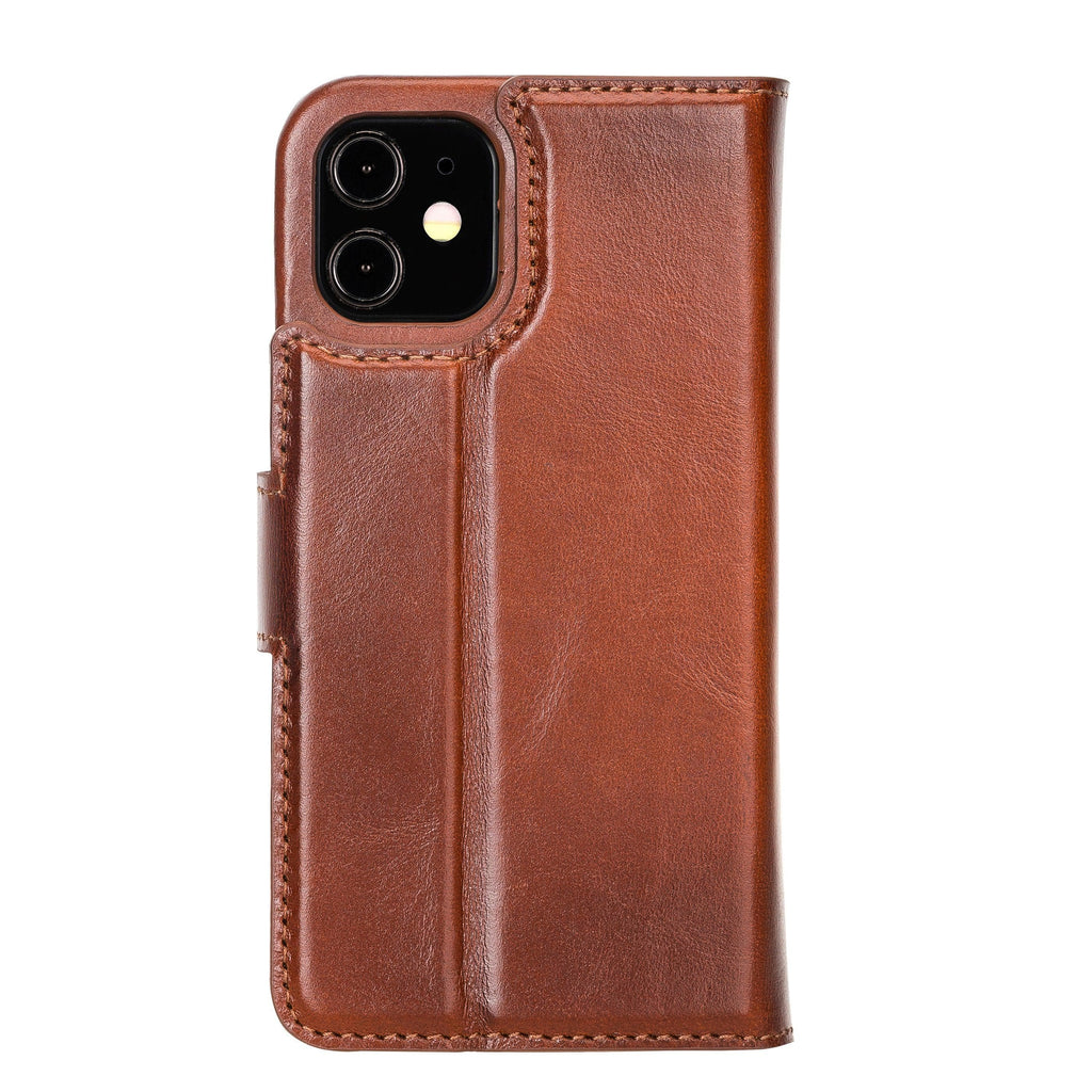 F360 Magnetic Detachable Leather Wallet Cases for Apple iPhone 12