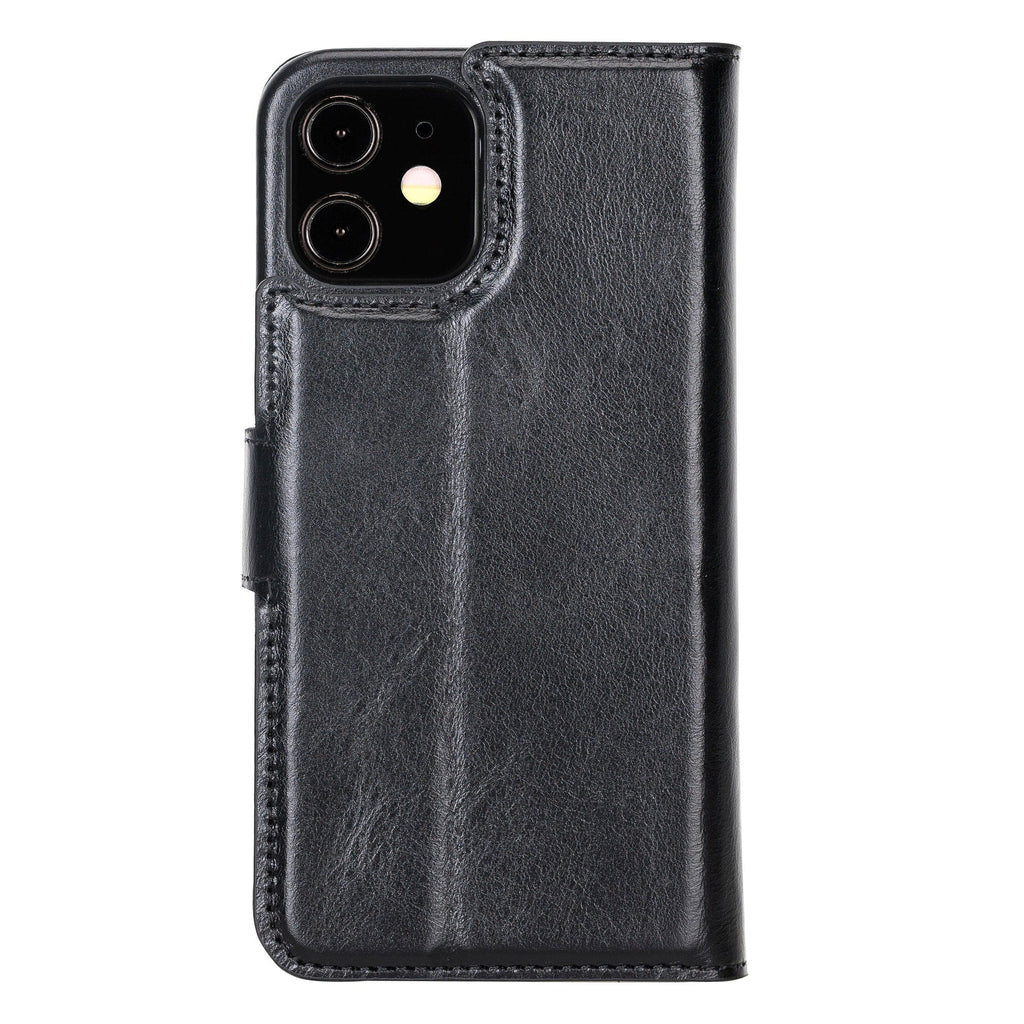 F360 Magnetic Detachable Leather Wallet Cases for Apple iPhone 12