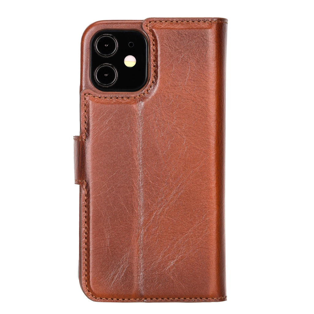 F360 Magnetic Detachable Leather Wallet Cases for Apple iPhone 12